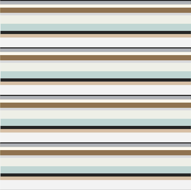 Abstract vector striped seamless pattern with colored stripes