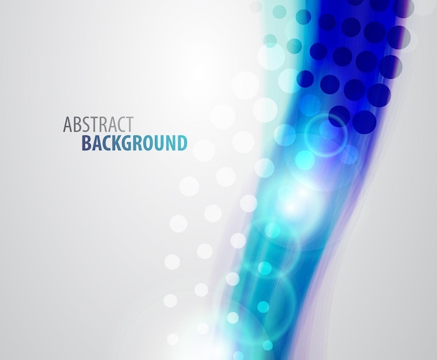 Abstract vector waves background