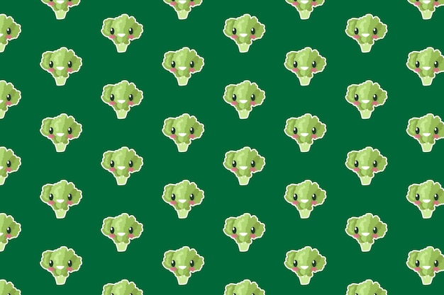 Abstract vegetable pattern design and wallpaper art