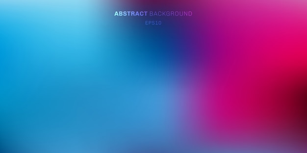 Abstract vibrant color blurred background