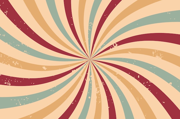 Abstract vintage retro sunburst rays background