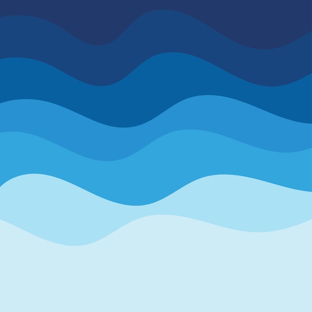 Abstract Water wave design background