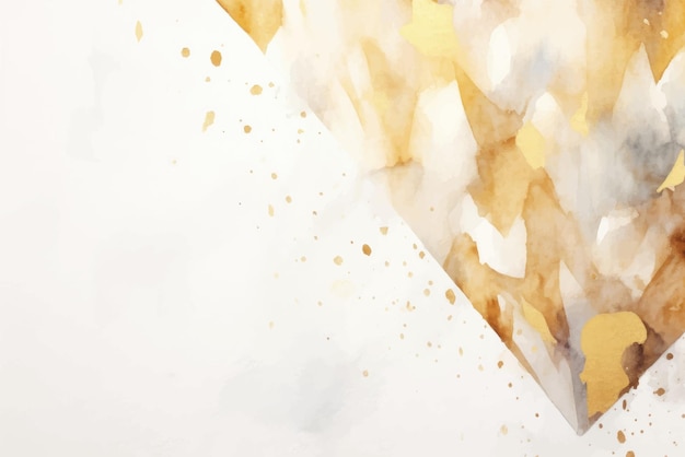 Vector abstract watercolor art background