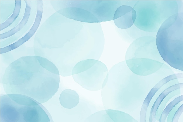 Abstract watercolor blue background