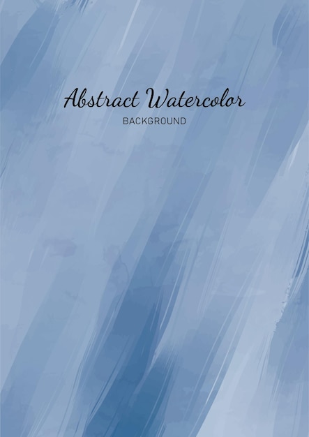 abstract watercolor blue fine brush background