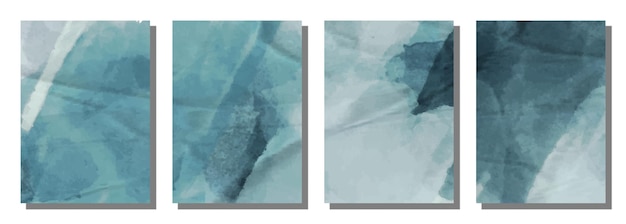 Abstract watercolor brush background