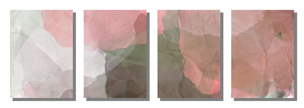 Abstract watercolor brush background