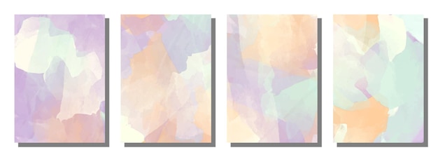 Abstract watercolor brush background