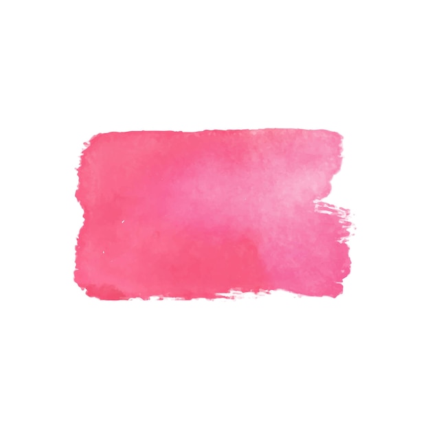 Abstract watercolor hand painted spot watercolor design element watercolor pink background