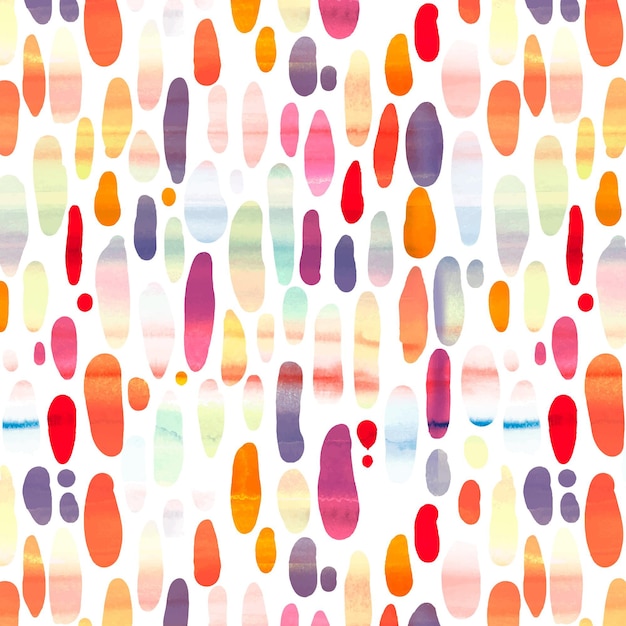 Abstract watercolor pattern design