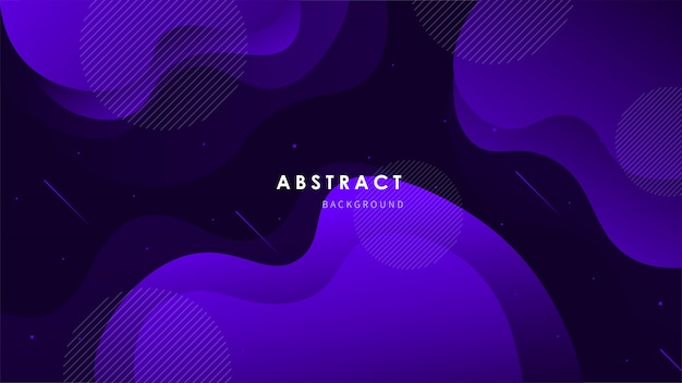 Abstract wave background with colorful shapes Vector