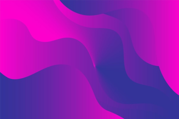 Abstract wave colorful flat background ideas Vector illustration