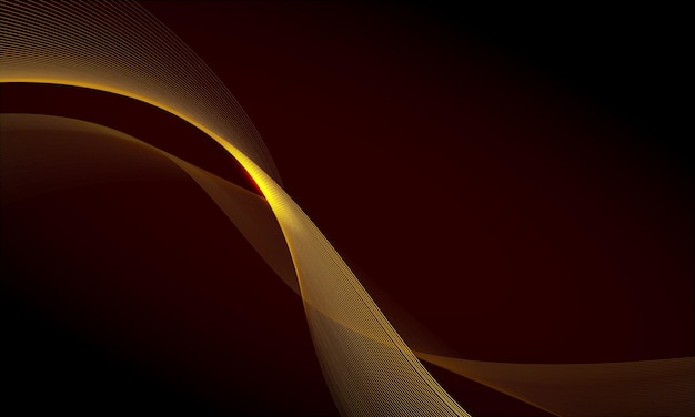 abstract wave dark background