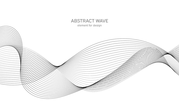 Abstract wave element.