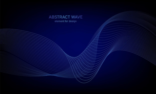 Abstract wave element