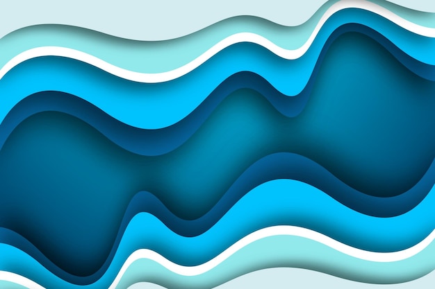 Abstract wave line Colorful landing page flat background vector design