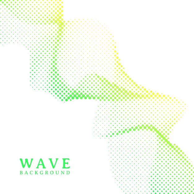 Abstract wavy colorful gradient dots halftone background, Halftone background design