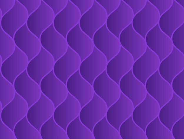 Abstract wavy violet elegant seamless pattern