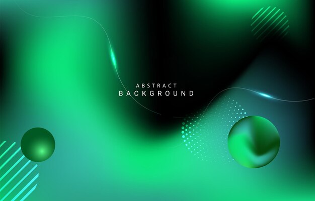 Abstract web design landing page concept fluid background