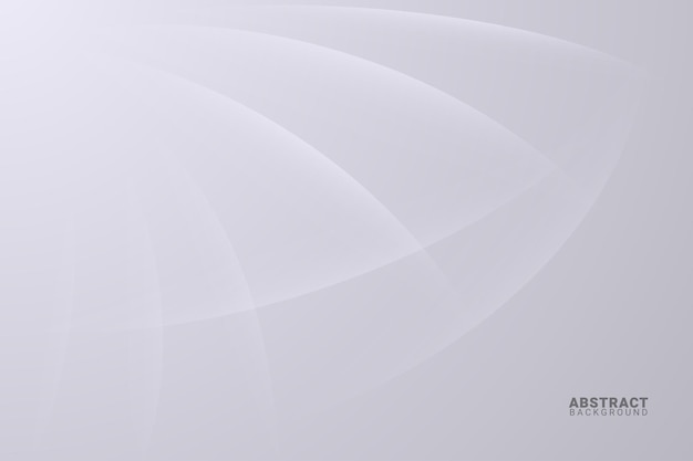 abstract white background with smooth lines