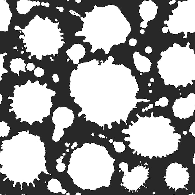 Abstract White Blots Pattern