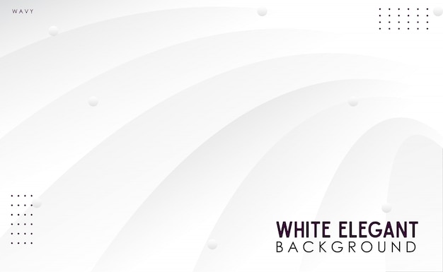 ABSTRACT  WHITE ELEGANT