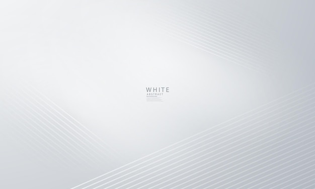 Abstract white and gray background with gorgeous golden line decoration.