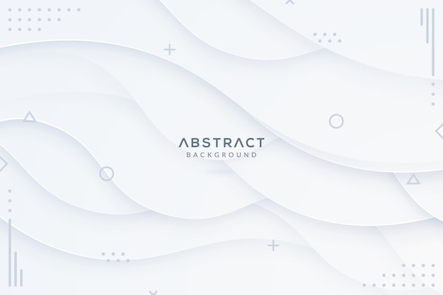 Abstract white gray gradient color curve background