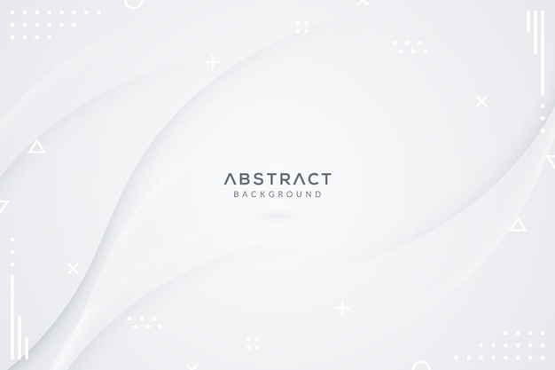 Abstract white gray gradient color curve background