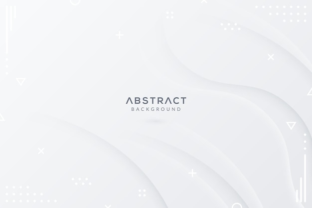 Abstract white gray gradient color curve background