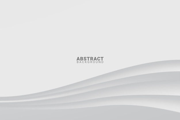 Abstract White and Grey Background