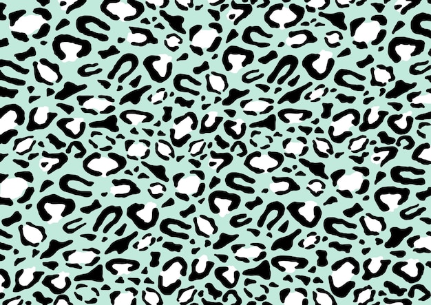 Abstract Wild Animal Skin Vector Pattern