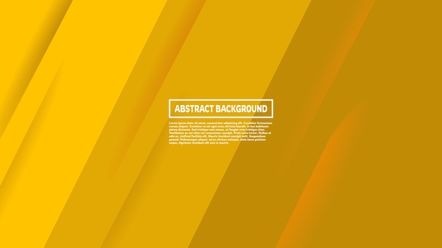 Abstract Yellow Background with Gradient Style