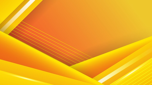 Abstract yellow and orange colorful modern background