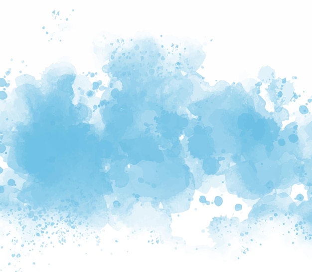 Absttract blue watercolor background