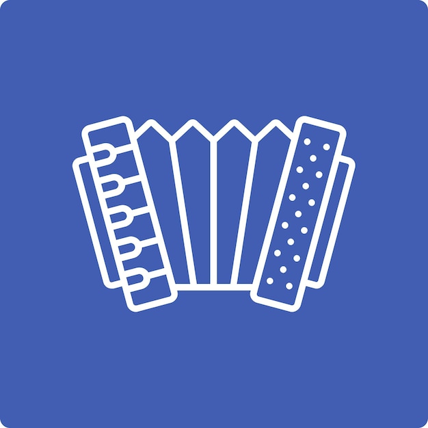 Vector accordion icon