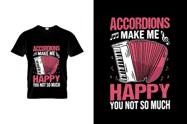 Accordion Tshirt design