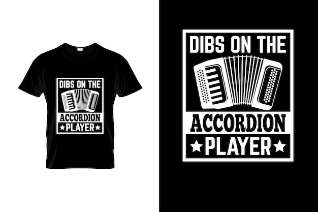 Accordion TShirt Design