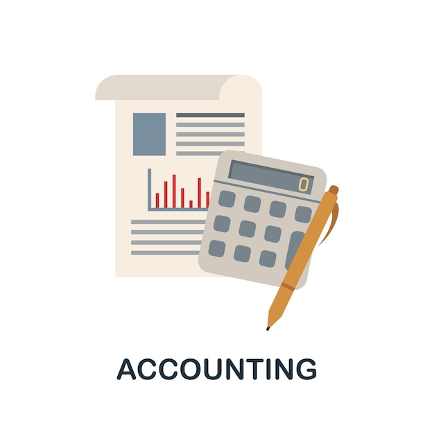 Accounting icon Simple element from human resources collection Creative Accounting icon for web design templates infographics and more