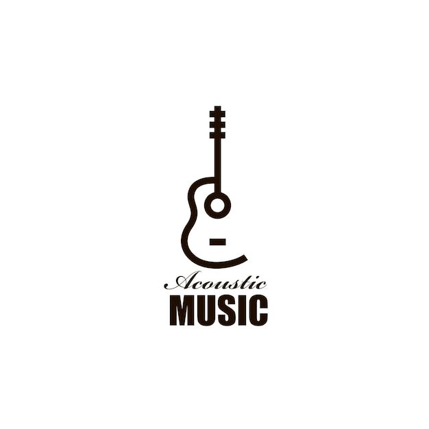 acoustic guitar icon