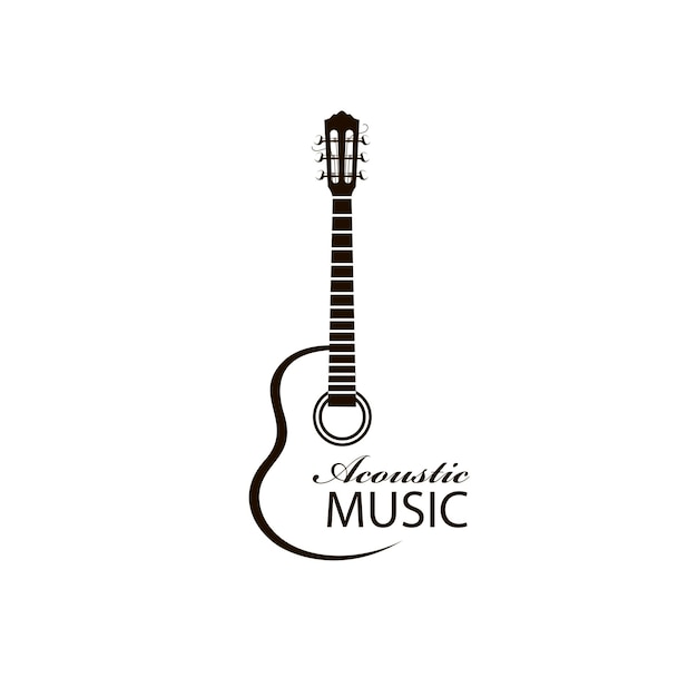 acoustic guitar icon