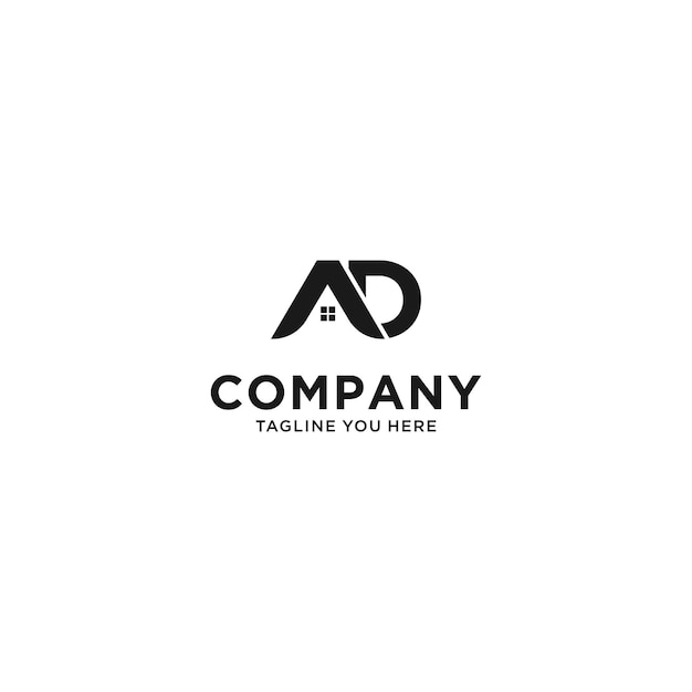 AD construction property real estate Logo designs icon