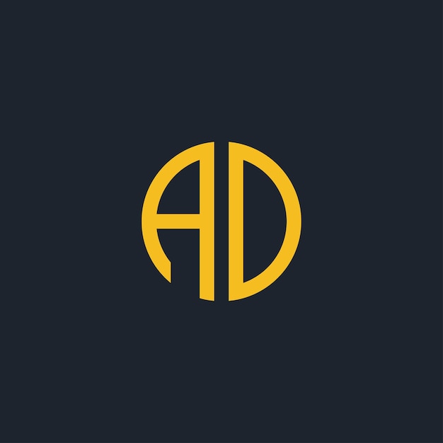 AD logo vector