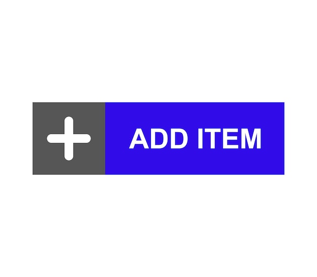 Add item button