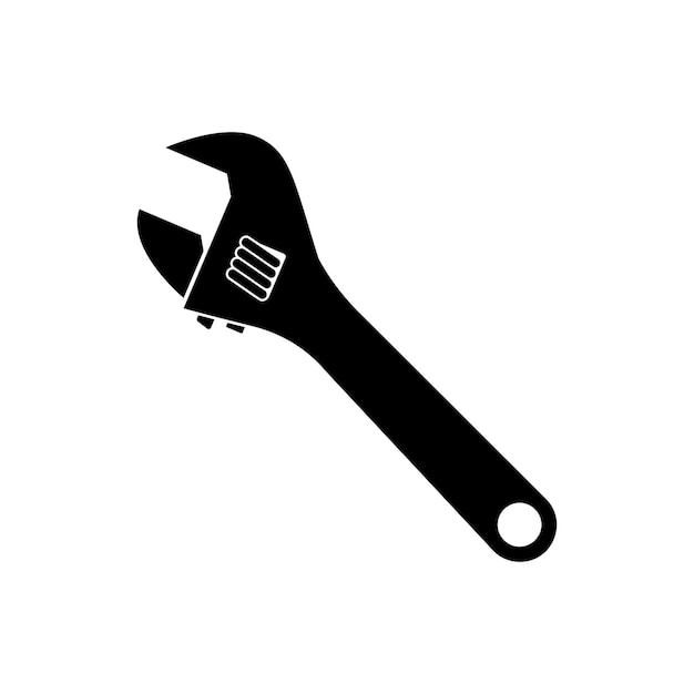 Adjustable wrench icon