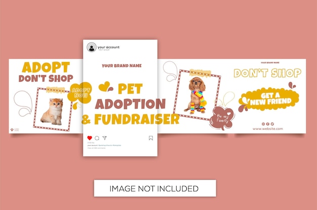 Adopt a pet carousel template