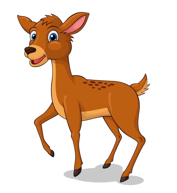 Adorable Deer Cartoon