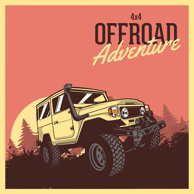 Adventure 4x4 car