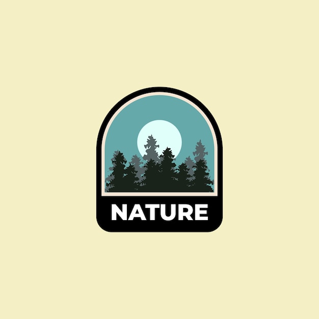 Adventure Badge logo vector design