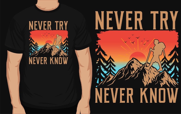 Adventure graphic tshirt design